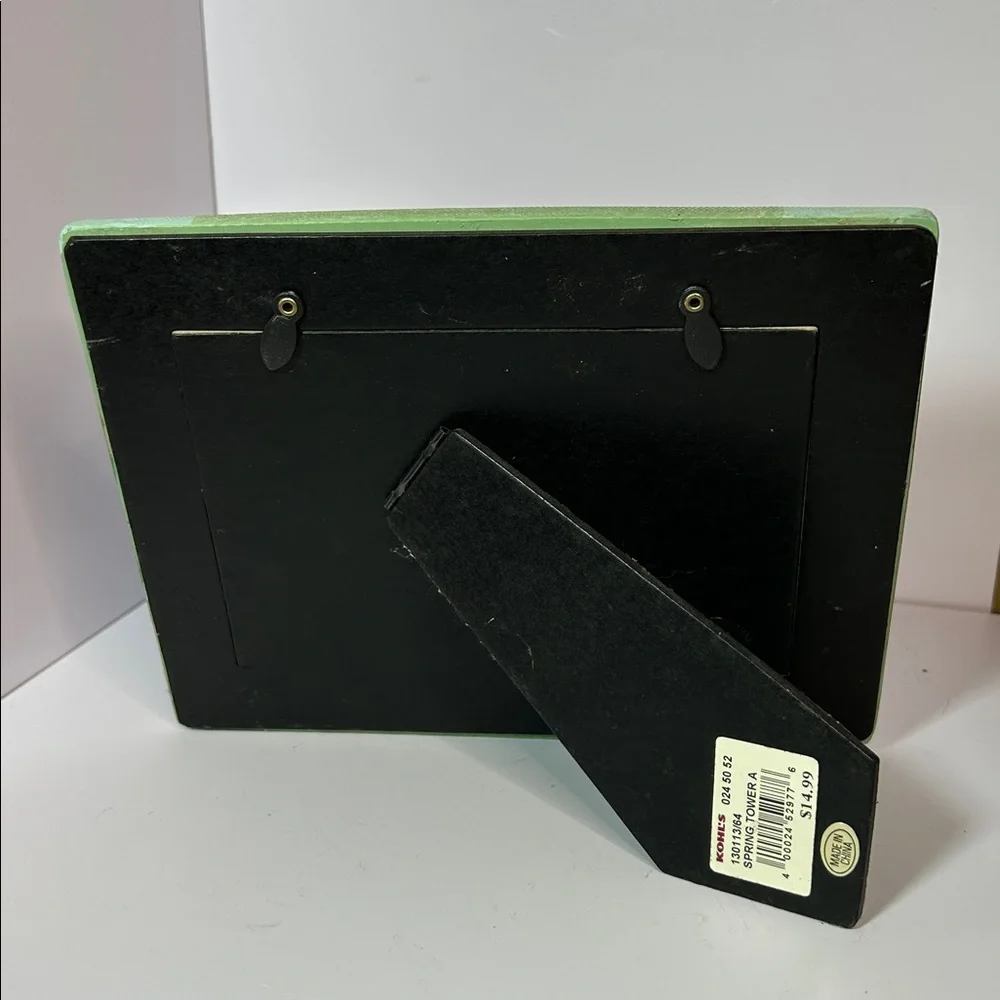 Palm Tree Vintage Green Photo Frame